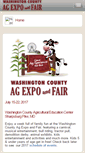 Mobile Screenshot of agexpoandfair.org